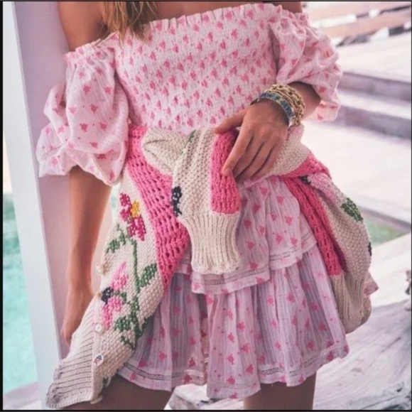 Loveshackfancy Raelynn Ruffle Mini Dress - Picture 3 of 7